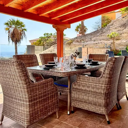 Heated Pool Ocean View Bbq Siam Park Villa Costa Adeje (Tenerife)